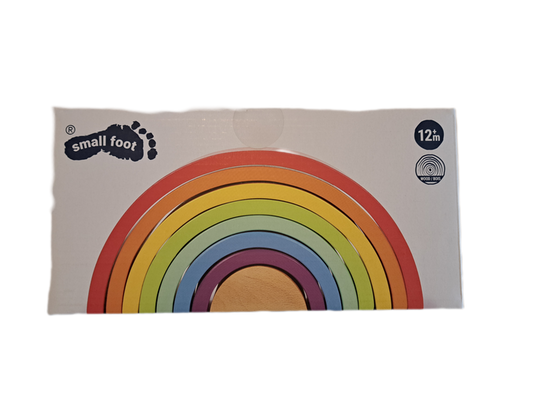 Wooden Building Blocks Large Rainbow