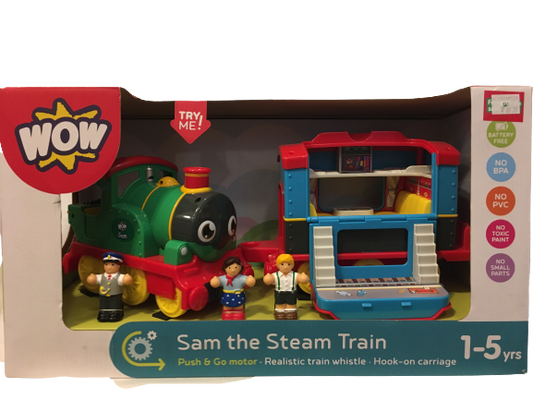 Wow Sam the Steam Train
