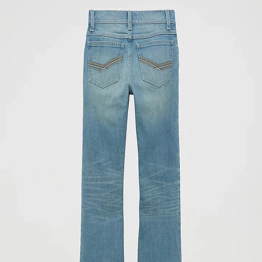 Wrangler 20X Boy's Vintage Bootcut Slim Fit Jean in Southend