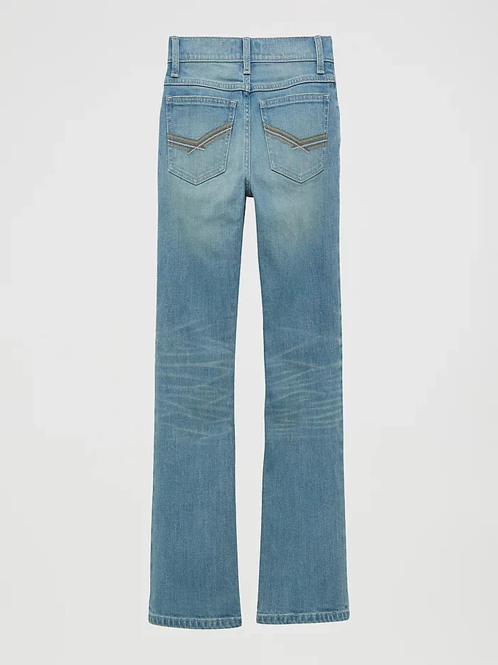 Wrangler 20X Boy's Vintage Bootcut Slim Fit Jean in Southend
