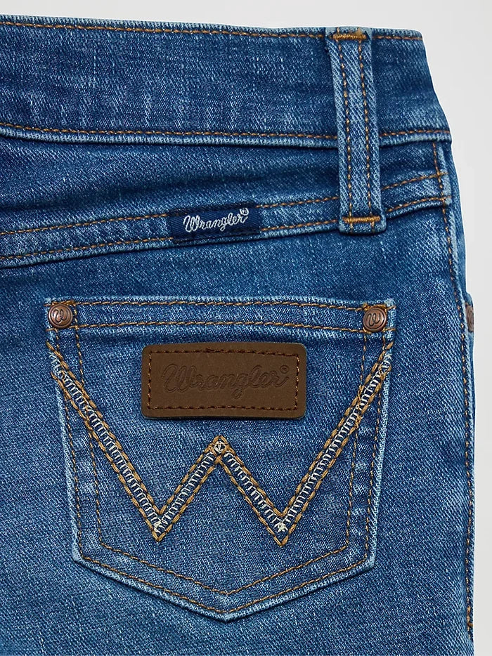 Wrangler Retro Youth Girl's Bootcut Jean in Lia