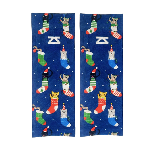 Xmas Cats Compression Leg Sleeves