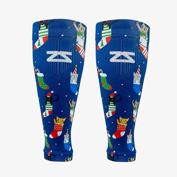 Xmas Cats Compression Leg SleevesLeg Sleeves - Zensah