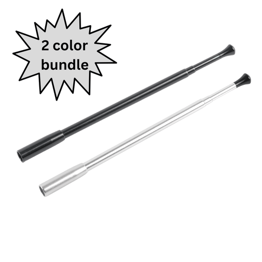 Yin Yang Extendable Cigarette Holder – High Glamour Black & Silver Smoking Accessory for Halloween, Parties & Timeless Vintage Elegance - Utopiat