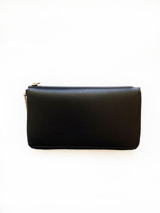 yohji yamamoto   HS-A02-763-1 LARGE ZIPPER WALLET
