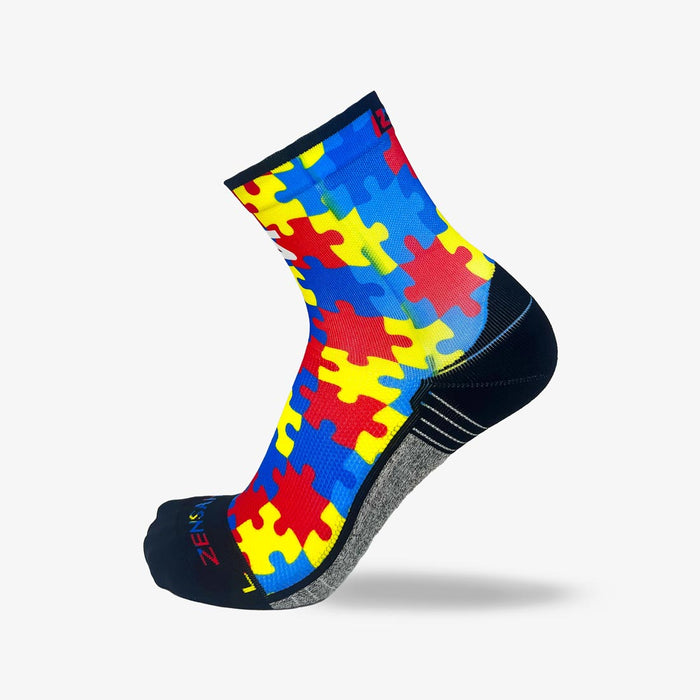 Puzzle Pieces Socks (Mini-Crew)Socks - Zensah