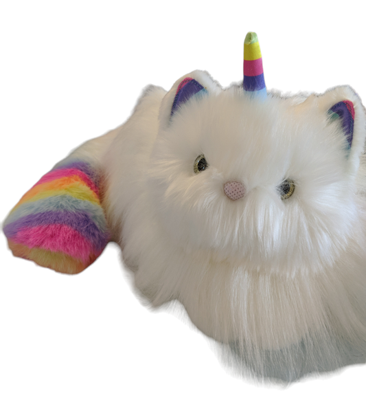 Ziggy Caticorn Rainbow Fuzzle